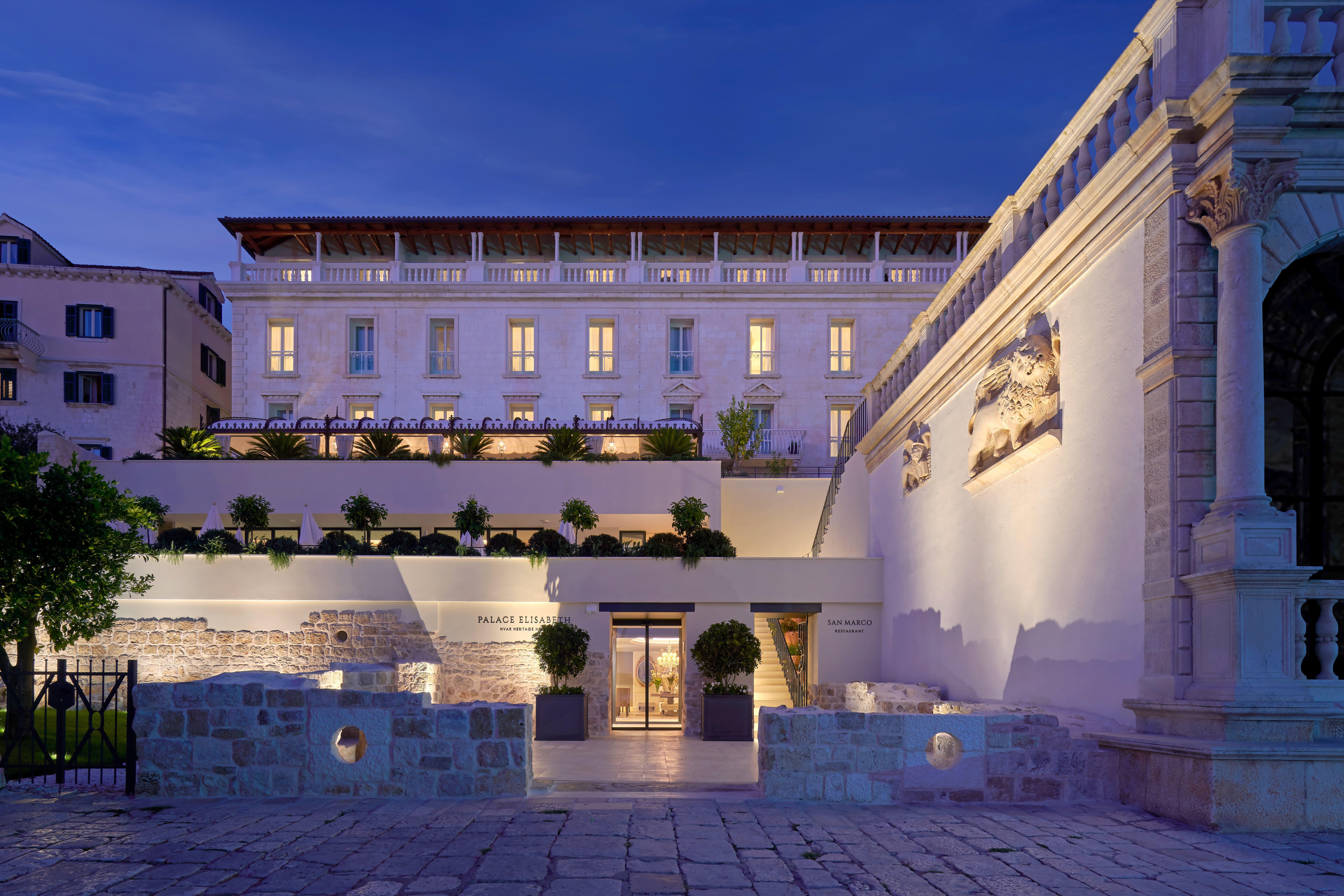 חוואר Palace Elisabeth, Hvar Heritage Hotel - The Leading Hotels Of The World מראה חיצוני תמונה